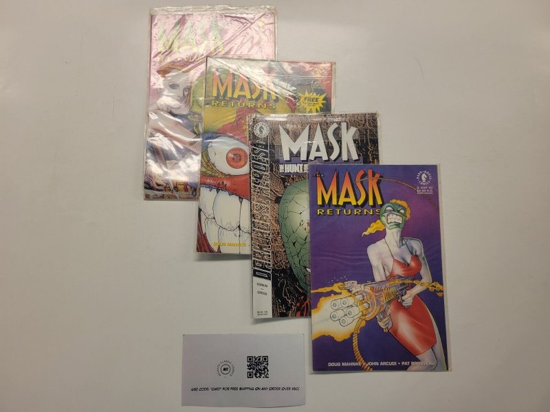 4 Mask Returns Dark Horse Comic Books #1 2 3 4  Series 42 LP4