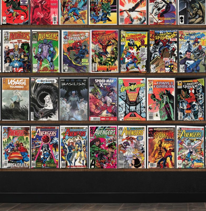 Huge Lot 150+ Comics with The Avengers, The Amazing Spider-Man & More!
