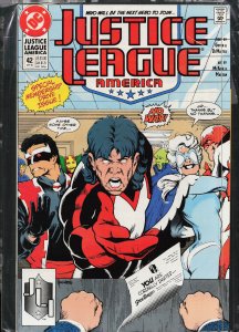 Justice League America #42 (1990) Justice League