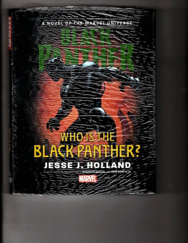 Who Is Black Panther HARDCOVER SEALED Marvel Comics Graphic Novel Comic J301