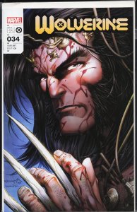Wolverine #34 Williams Cover (2023) Wolverine