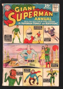 Superman Annual #5 1962-DC-Giant issue-Life on Krypton-Origin retold-Batman &...
