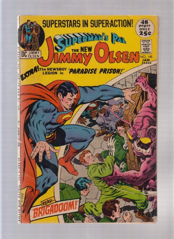 Superman's Pal Jimmy Olsen #145 - Brigadoom! (4.0) 1972