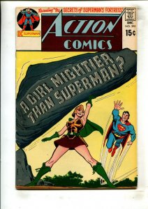 ACTION COMICS #395 (6.0) A GIRL MIGHTIER THAN SUPERMAN!! 1970