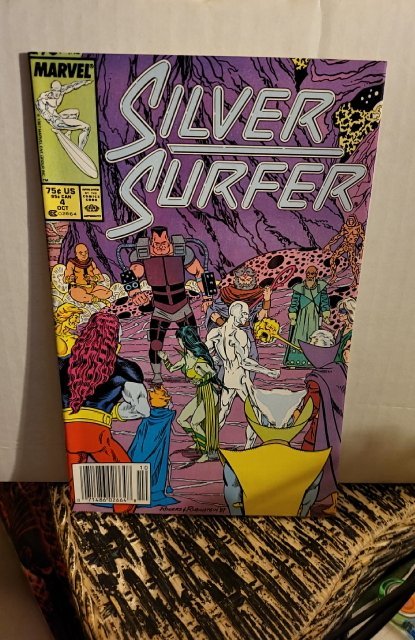 Silver Surfer #4 Newsstand Edition (1987)