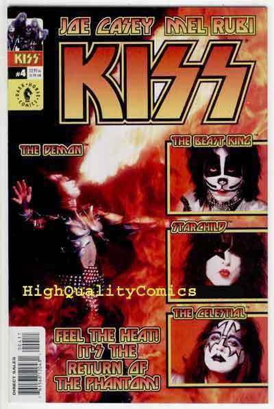 KISS #4, NM, Rock 'n Roll, Gene Simmons, Photo cv, Stanley, 2002 more in store