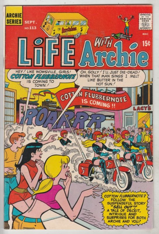 Life with Archie #113 (Sep-71) VF/NM High-Grade Archie, Jughead, Betty, Veron...