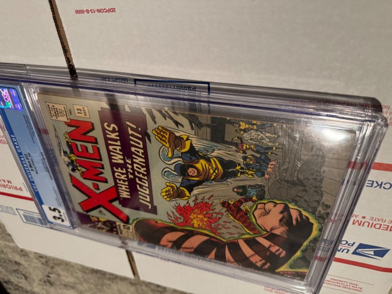 The X-Men #13 (1965) 2 nd juggernaut app cgc 3.5 not a bad copy