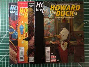 Howard the Duck #1 (x2), 2, 3, 4  (2015)
