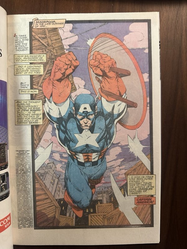 Uncanny X-Men #268 FN/VF Direct Ed. (Marvel 1990)