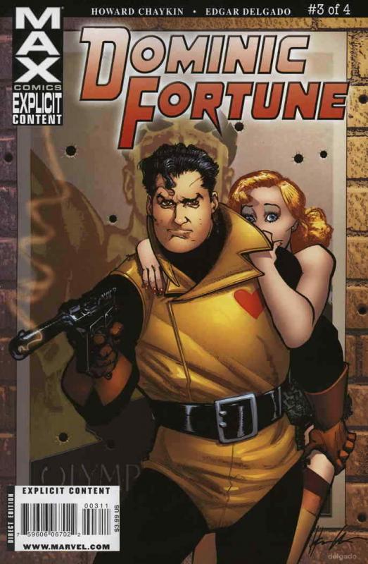 Dominic Fortune #3 VF/NM; Marvel | save on shipping - details inside