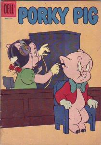Porky Pig #74 (Feb-61) FN Mid-Grade Porky Pig