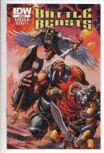 BATTLE BEASTS #1 SDCC ashcan, Promo, 2012, NM, more IDW in store