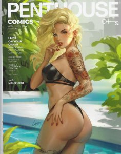 PENTHOUSE COMICS #2 CVR A LESLEY LEIRIX LI Variant Cover !!!  NM