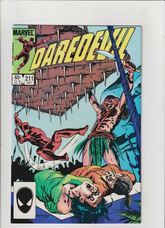 Daredevil #211 VF/NM 9.0 Marvel Comics 1984 Copper Age Kingpin app.