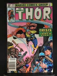 Thor #311 Newsstand Edition (1981)