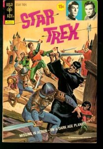 STAR TREK #16 SPOCK SWORDPLAY COVER .1972. BARGAIN - HG VF-