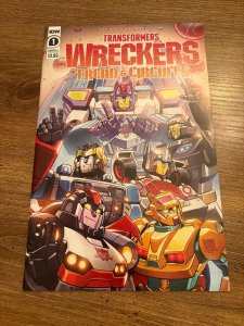 Lot Of 4 Transofmers Wreckers Tread & Circuits IDW Comic Books 1 2 3 4 NM 9 J430