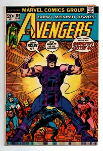 Avengers #109 - Captain America - Iron Man - Hawkeye - 1973 - (-VG)