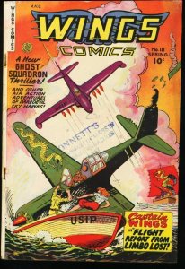 WINGS COMICS #111-FICTION HOUSE-1950 VG