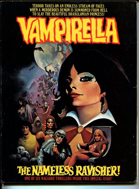 Vampirella #40 1975-Warren-Berni Wrightson bio-horror-mystery-VG