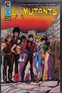 Ex-Mutants #7 Eternity Cover (1987)