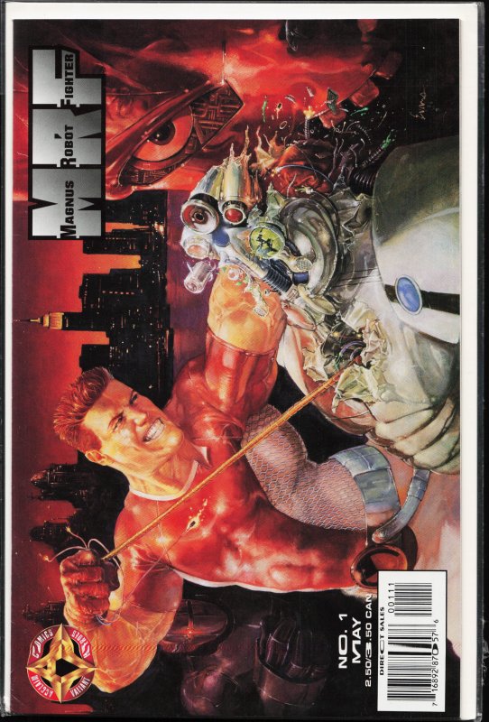 Magnus Robot Fighter #1 Variant Cover (1997) Magnus, Robot Fighter