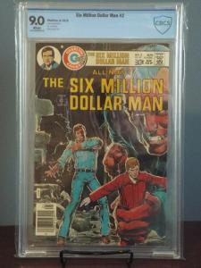 Six Million Dollar Man #2, CBCS 9.0, Neal Adams Cover, Not CGC