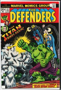 The Defenders #12 (1974) The Defenders