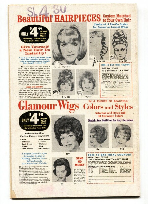 FALLING IN LOVE #88 comic book 1966-DC ROMANCE COMICS-CRYING COVER