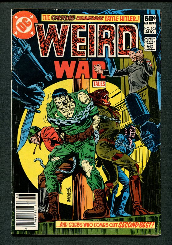 Weird War Tales #101 #102 #104 (SET) 5.0 VG/FN /  Joe Kubert / Newsstand / 1981