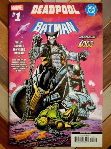 Deadpool/Batman #1 Ryan Stegman 2nd Print Variant Cover Marvel/DC 2025 Brand New