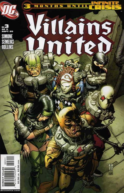 Villains United #3 VF/NM; DC | save on shipping - details inside