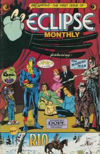 Eclipse Monthly #1 VF ; Eclipse | Steve Ditko Static