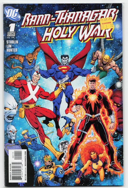 Rann/Thanagar Holy War #1  (2008) Adam Strange