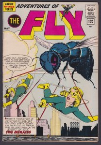 ADVENTURES OF THE FLY #19 MAY 1962 ARCHIE COMICS  VG/FN 