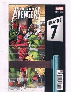 Uncanny Avengers # 1 VF/NM 1st Print VARIANT Cover Marvel Comic Book Hulk BN12