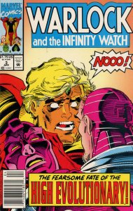 Warlock and the Infinity Watch #3 (Newsstand) FN ; Marvel | High Evolutionary