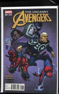 Uncanny Avengers #1 Gamestop Cover (2015)