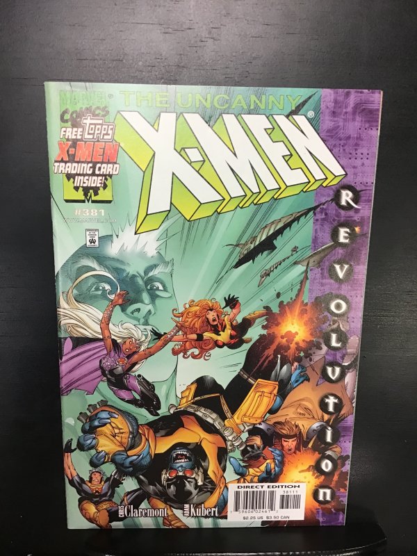 The Uncanny X-Men #381 Dynamic Forces Chromium Variant (2000)nm