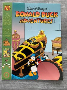 Walt Disney DONALD DUCK ADVENTURES #2 Carl Barks Library SEALED + Card Gladstone
