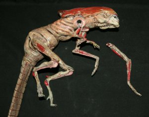 Alien Queen Chestburster Custom Made Hand Painted by Carlos Carrion