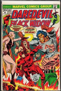 Daredevil #105 (1973) Black Widow