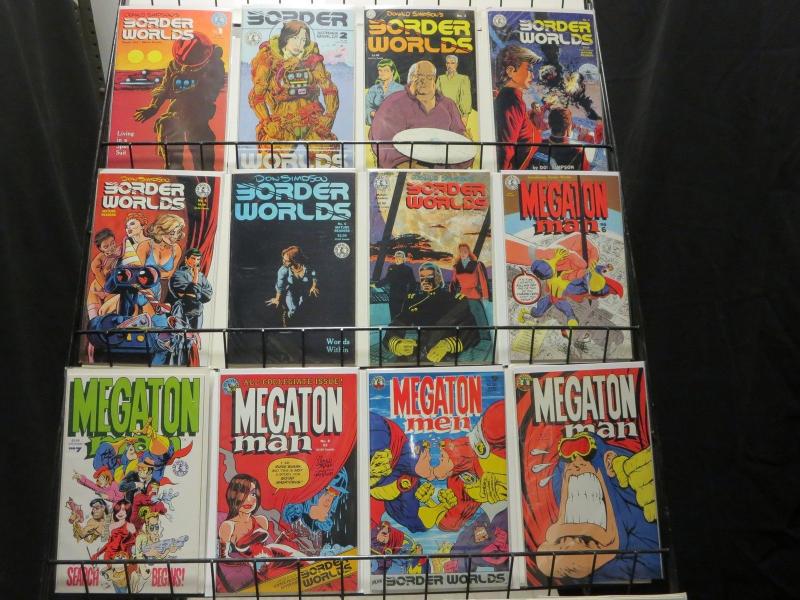 BORDER WORLDS  1-7;MEGATON MAN  6-10; complete saga