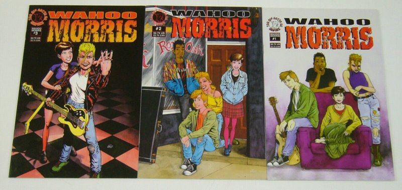 Wahoo Morris #1-3 VF/NM complete series - too hip gotta go comics - taillefer 