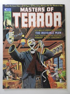 Masters of Terror #2 W/ The Invisible Man! Sharp Fine- Condition!