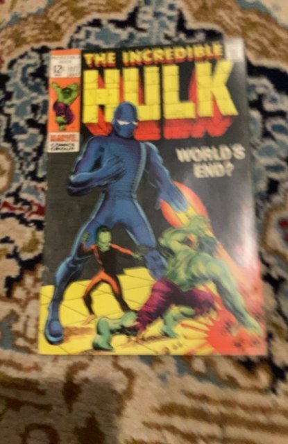 The Incredible Hulk #117 (1969) Mid-high grade FN+ The Leader wow!