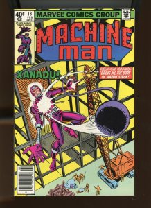 Machine Man #13 - Steve Ditko Cover Art. (9.0) 1980