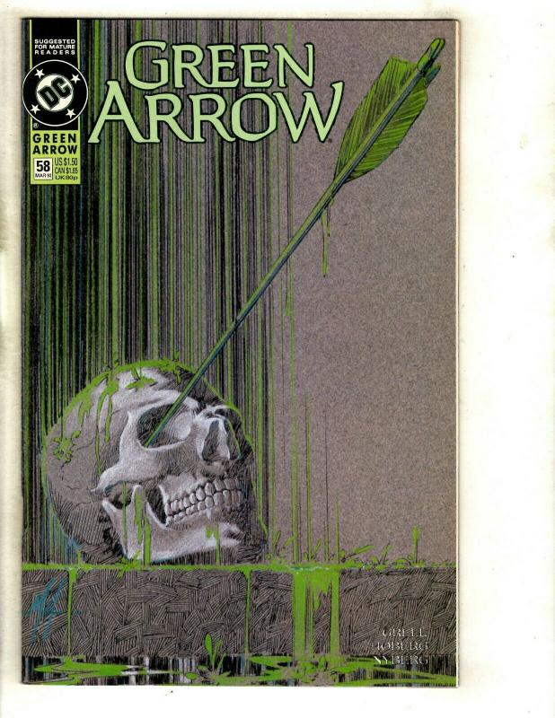 Lot Of 12 Green Arrow DC Comic Books # 51 52 53 54 55 56 57 58 59 60 61 62 JF30