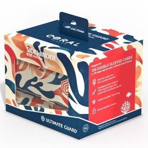 Deck Case Sidewinder 100+ Standard Coral Places Mellow Sea Ultimate Guard